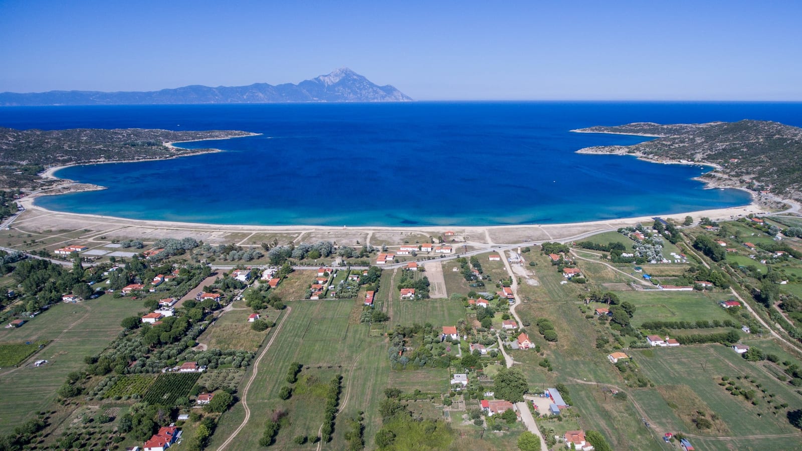 Plaža kod Sikije, Sitonija