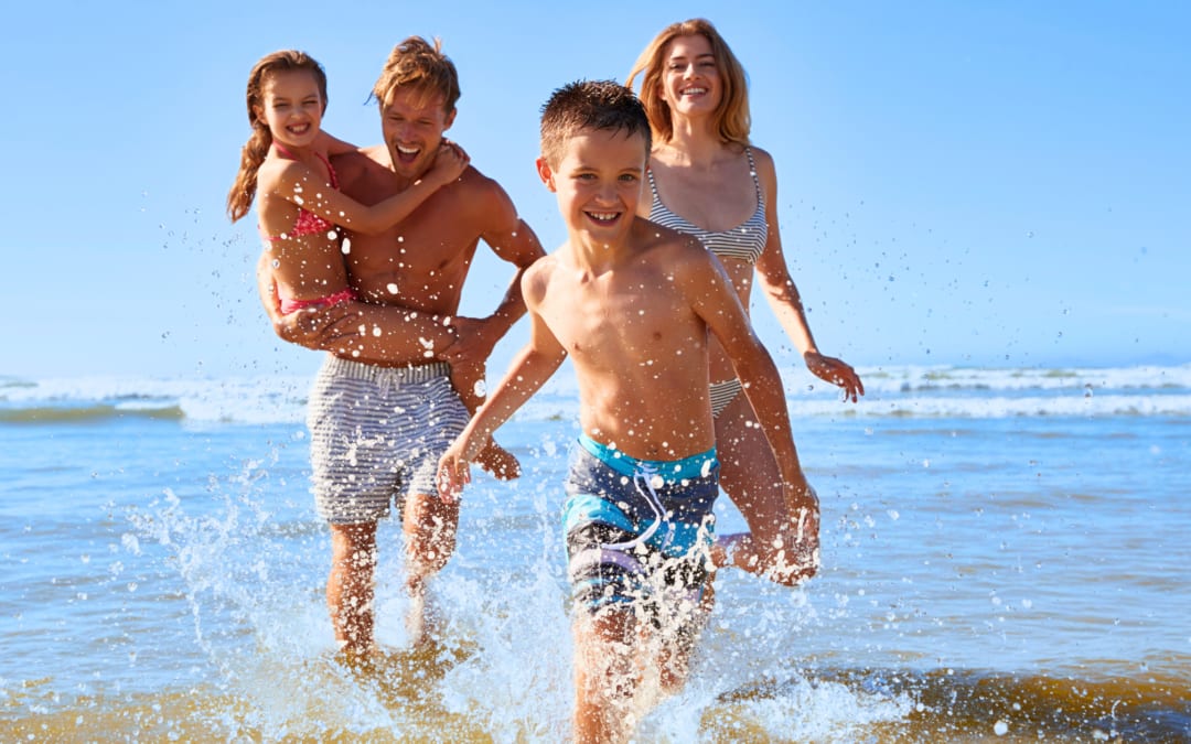 Familienfreundlicher flacher Strand in Sithonia
