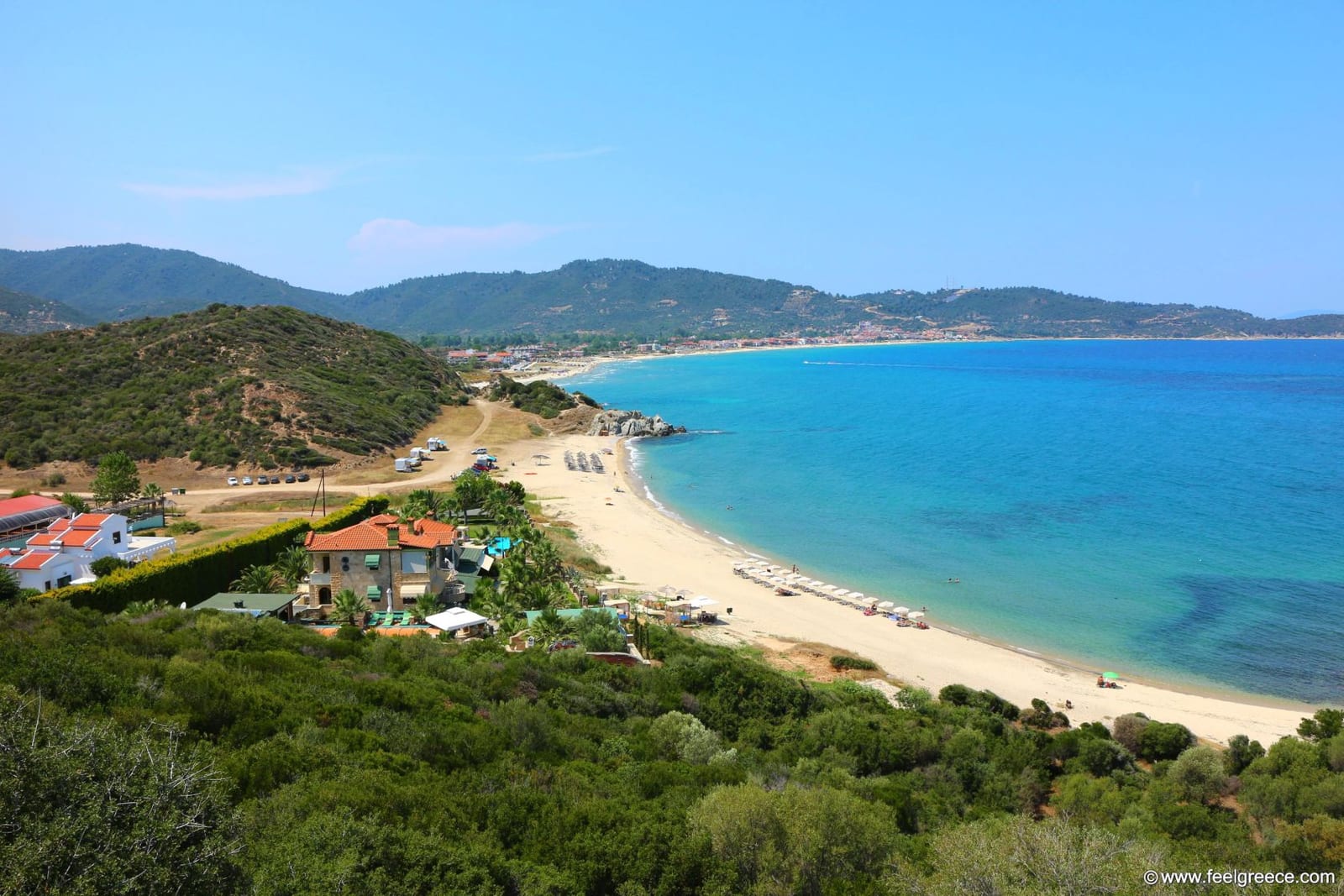 Dorf in Sithonia, Chalkidiki